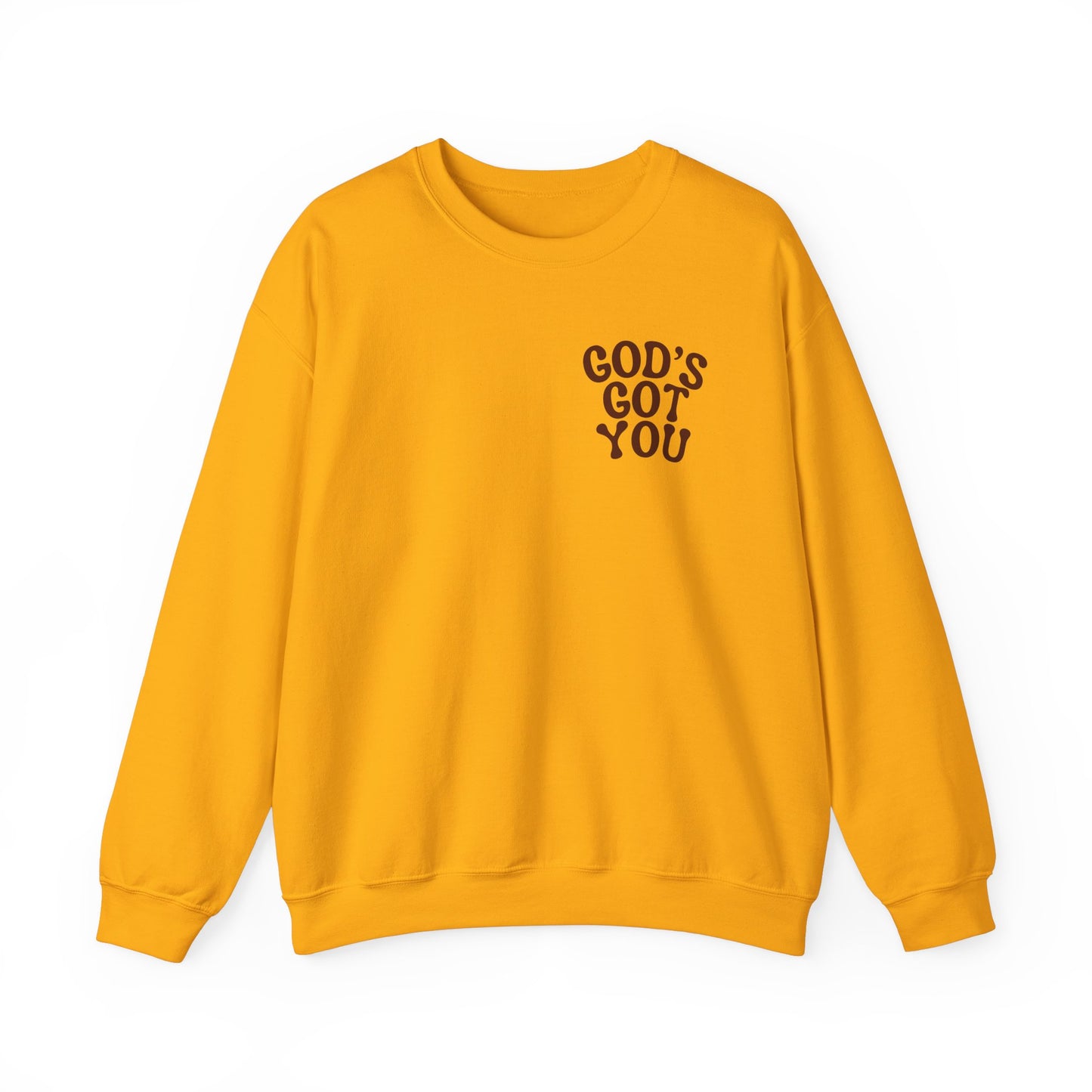 God's Got you Bible Verse Deuteronomy 31:8 Sweatshirt