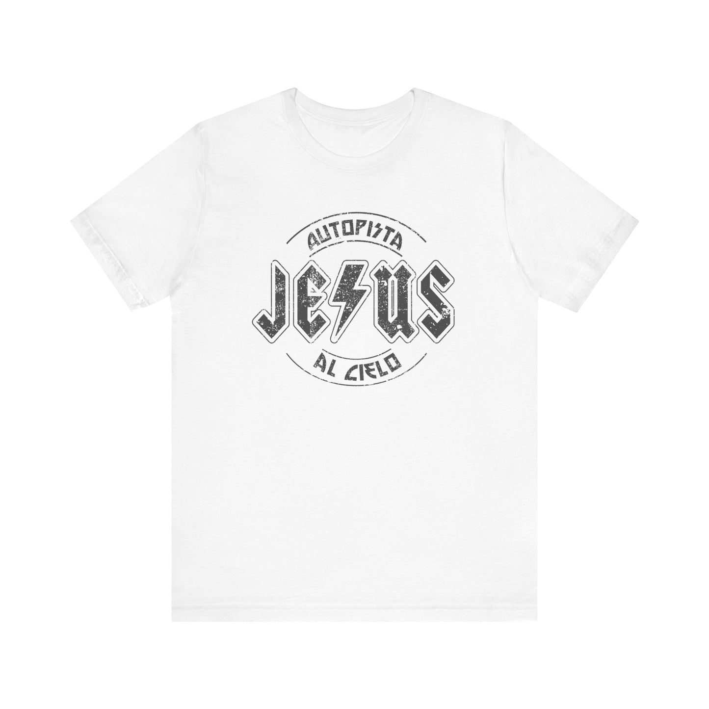 Spanish Autopista al Cielo Rock-Inspired Camiseta