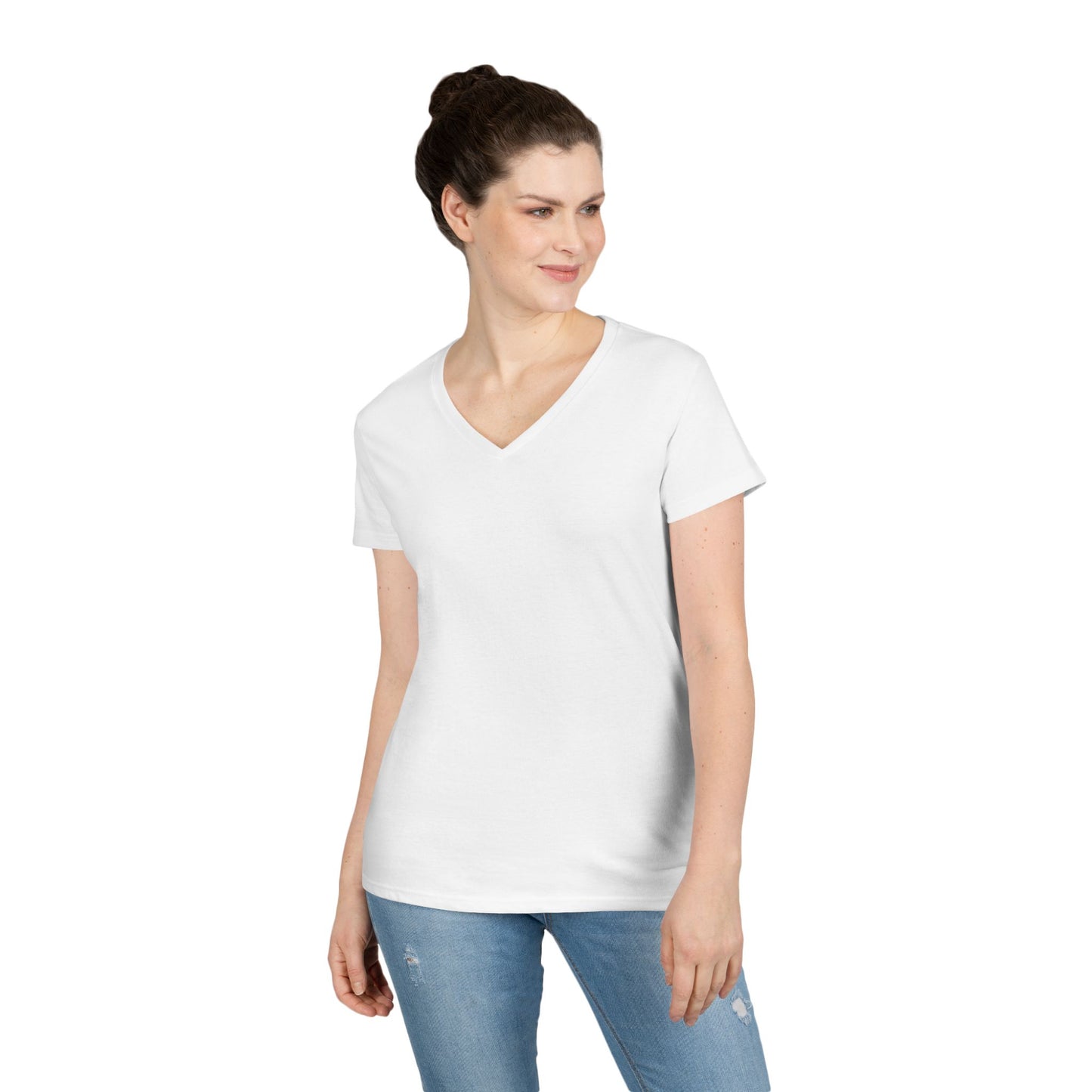 Need Prayer? Ladies' Trendy V-Neck T-Shirt, Faith Tee, Prayer Shirt, Spiritual Gift, Comfort Clothing, Thoughtful Apparel Christian Tee