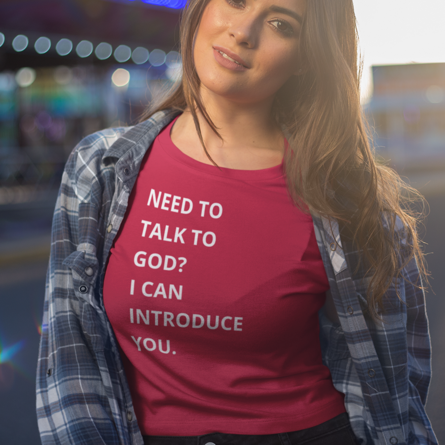 Need to Talk to God Shirt Introduction Jesus Tee