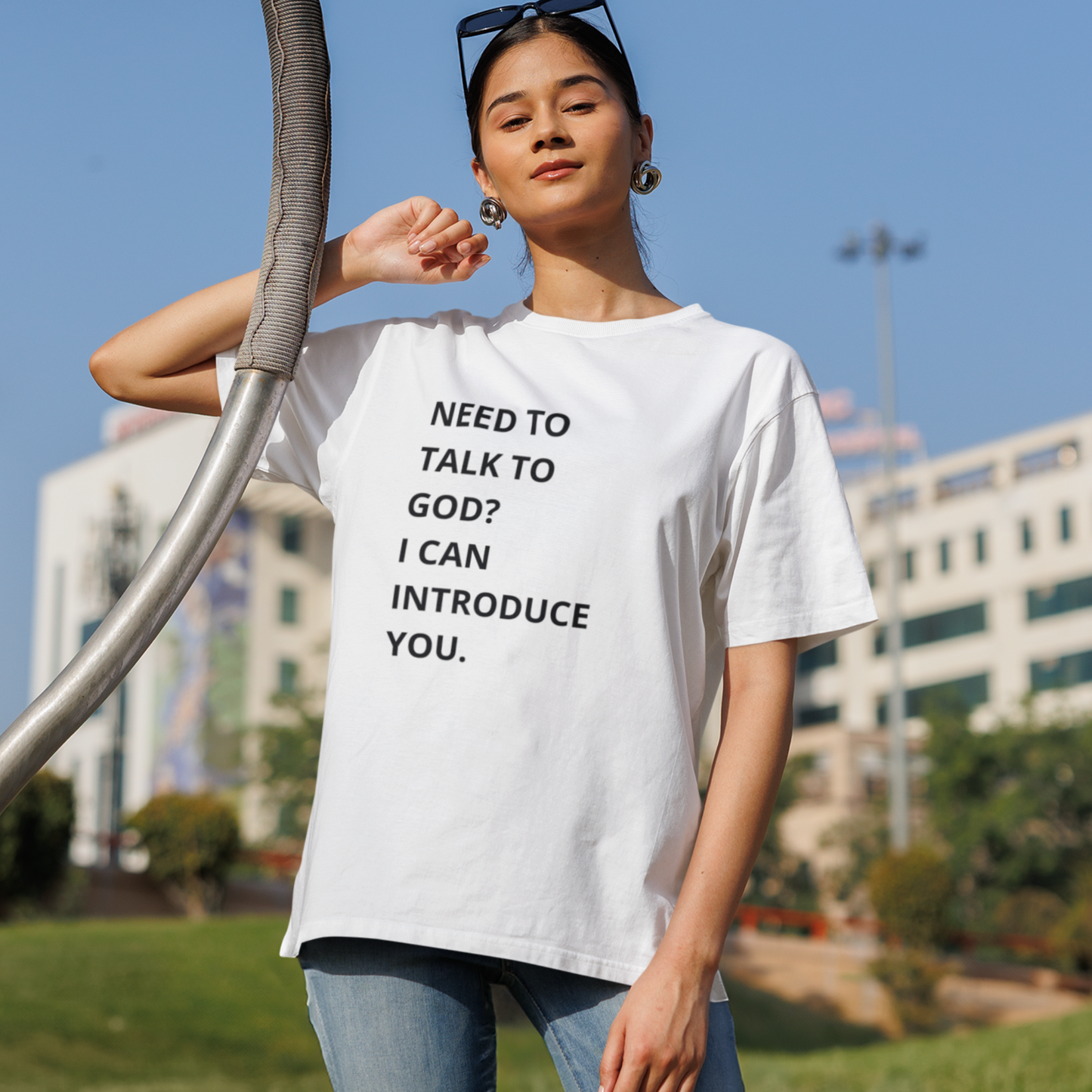 Need to Talk to God Shirt Introduction Jesus Tee