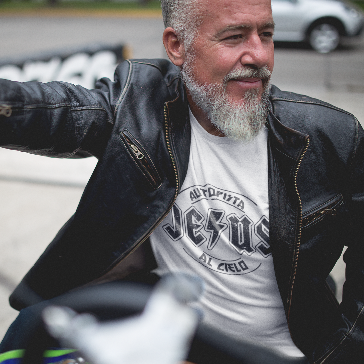 Unisex Spanish Highway to Heaven Graphic Tee | Autopista al Cielo Camiseta Christiana Espanol