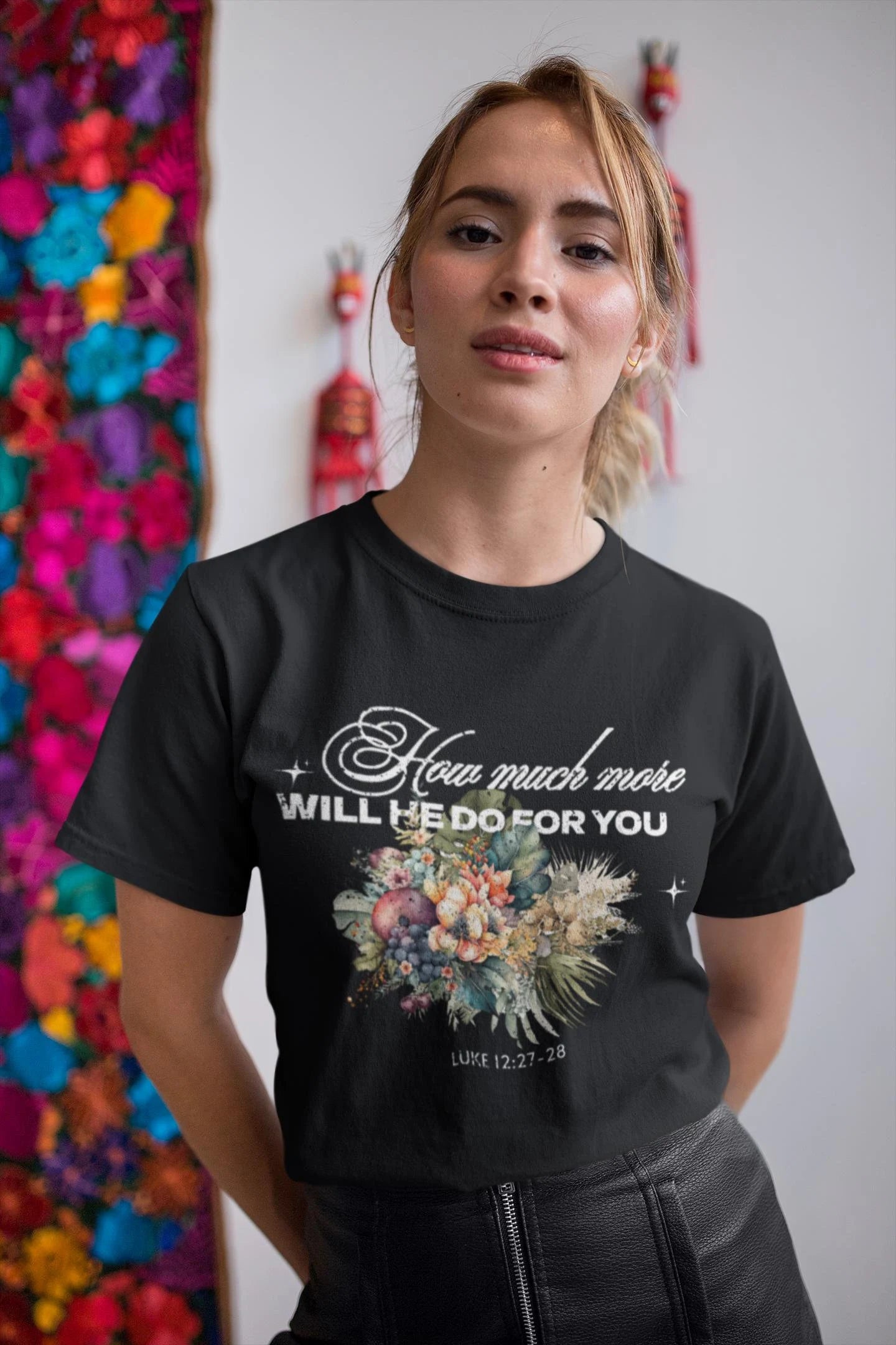 How Much More Will He Do for You Woman's Tee