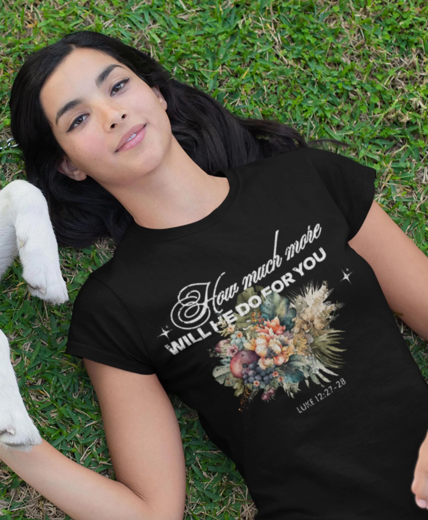 How Much More Will He Do for You Woman's Tee