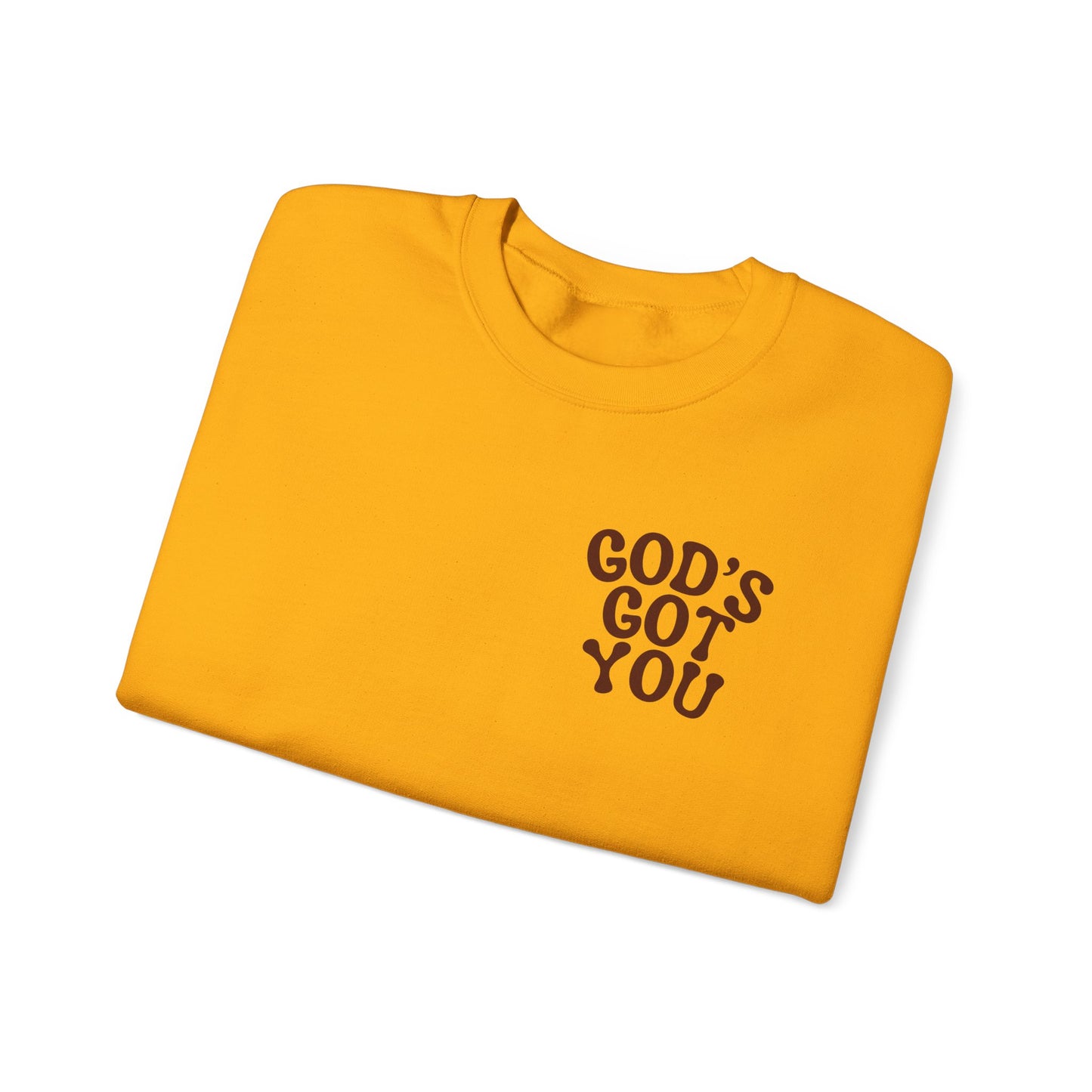 God's Got you Bible Verse Deuteronomy 31:8 Sweatshirt