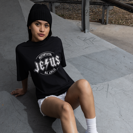 Spanish  Autopista al Cielo Rock-Inspired Camiseta