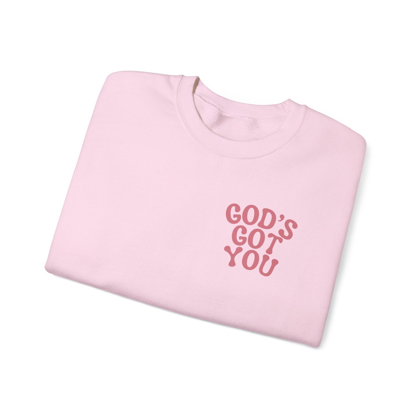 God's Got you Bible Verse Deuteronomy 31:8 Sweatshirt