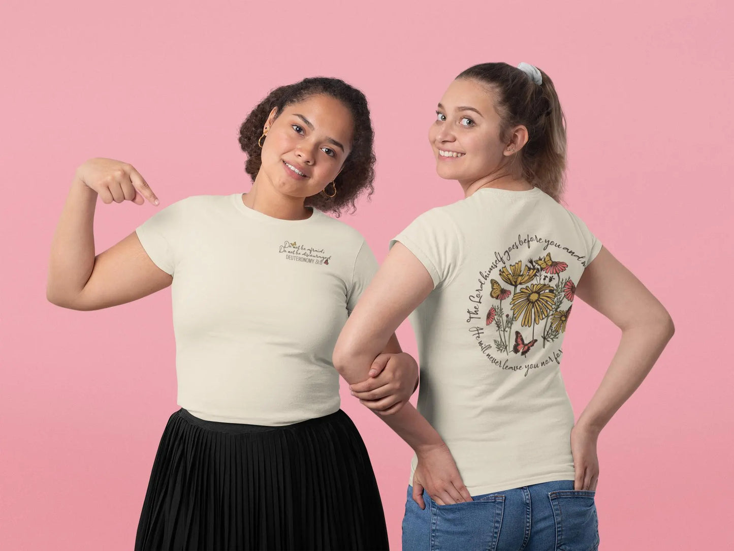 Do Not Be Afraid Inspirational Woman's Tee